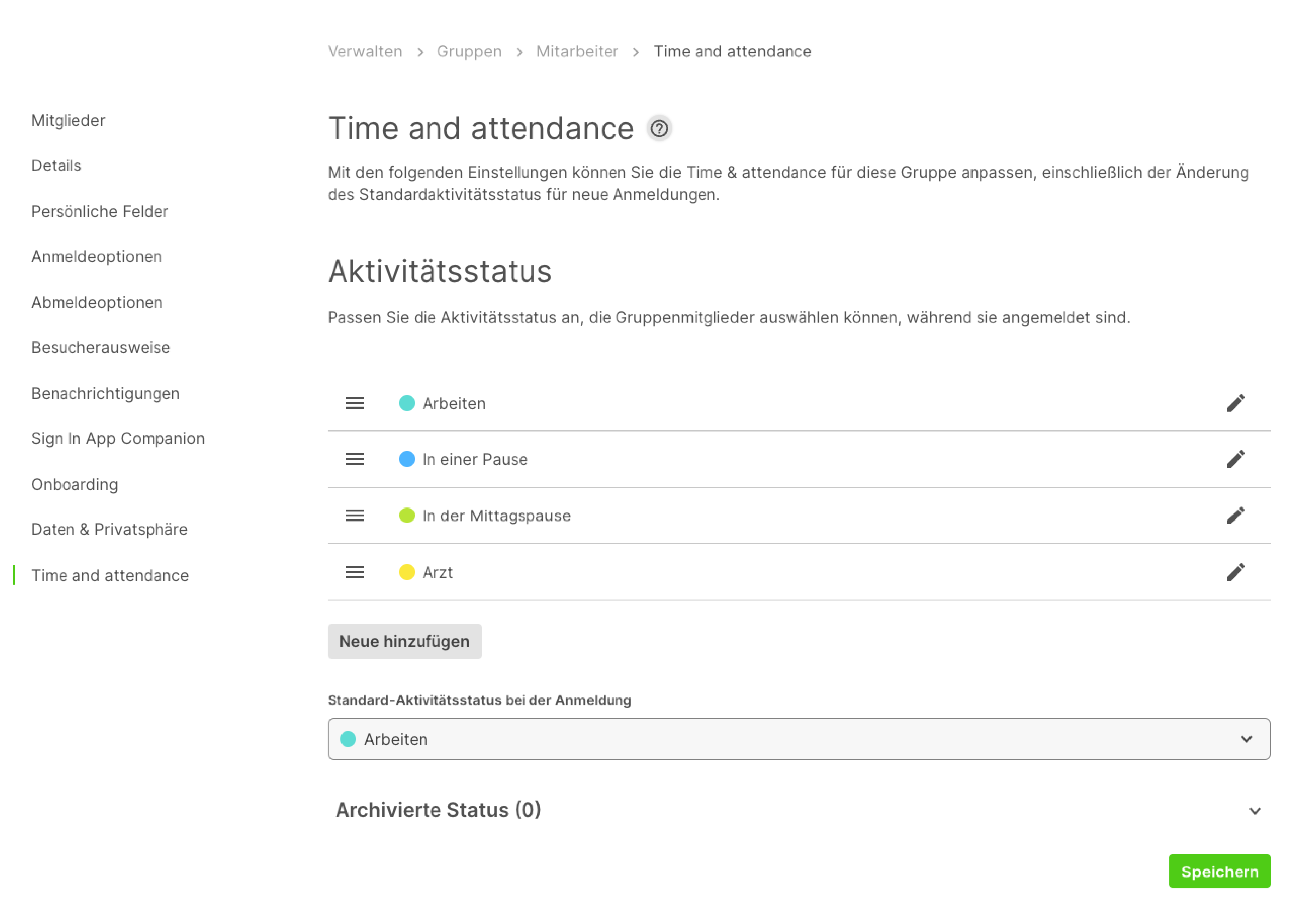 Time and Attendance