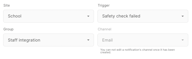 Sign In App portal showing optin to select SICR organisation