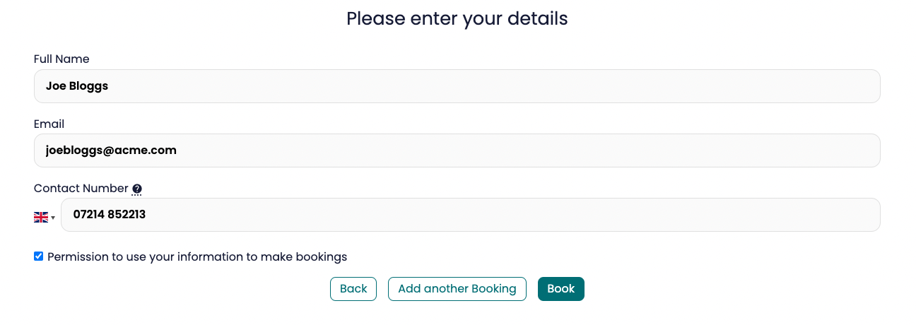 Screenshot of portal showing geofence setup