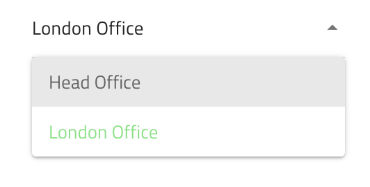 Selecting the site in Spaces