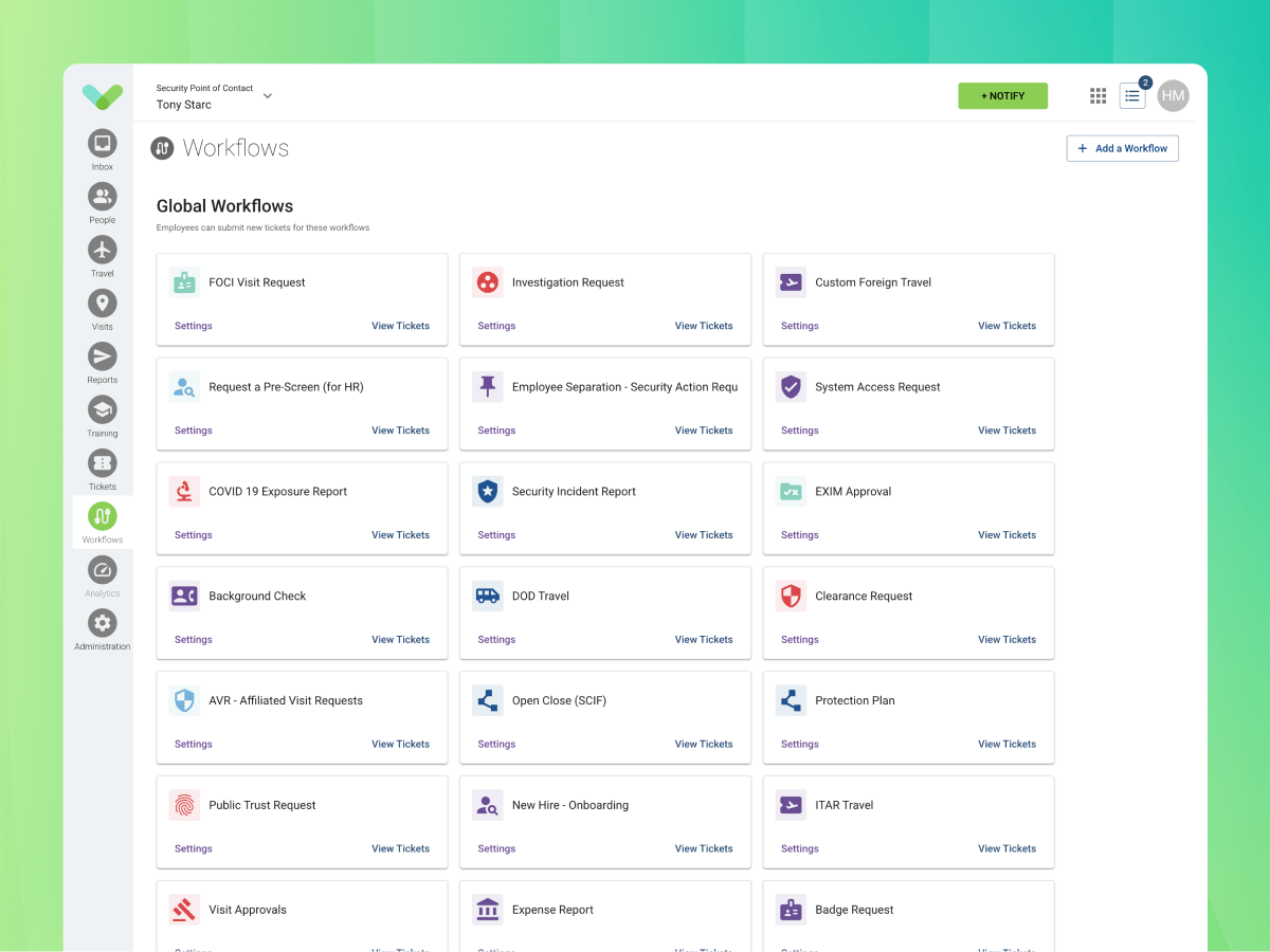 Compliance UI