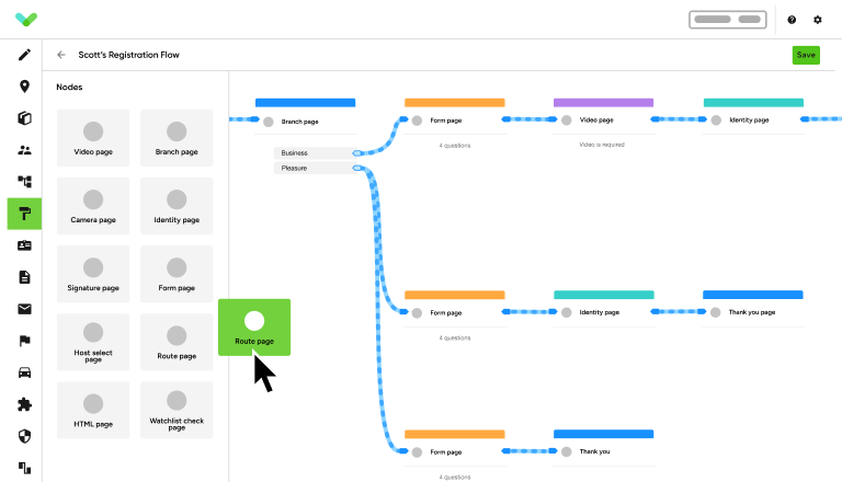 SIE Flow editor