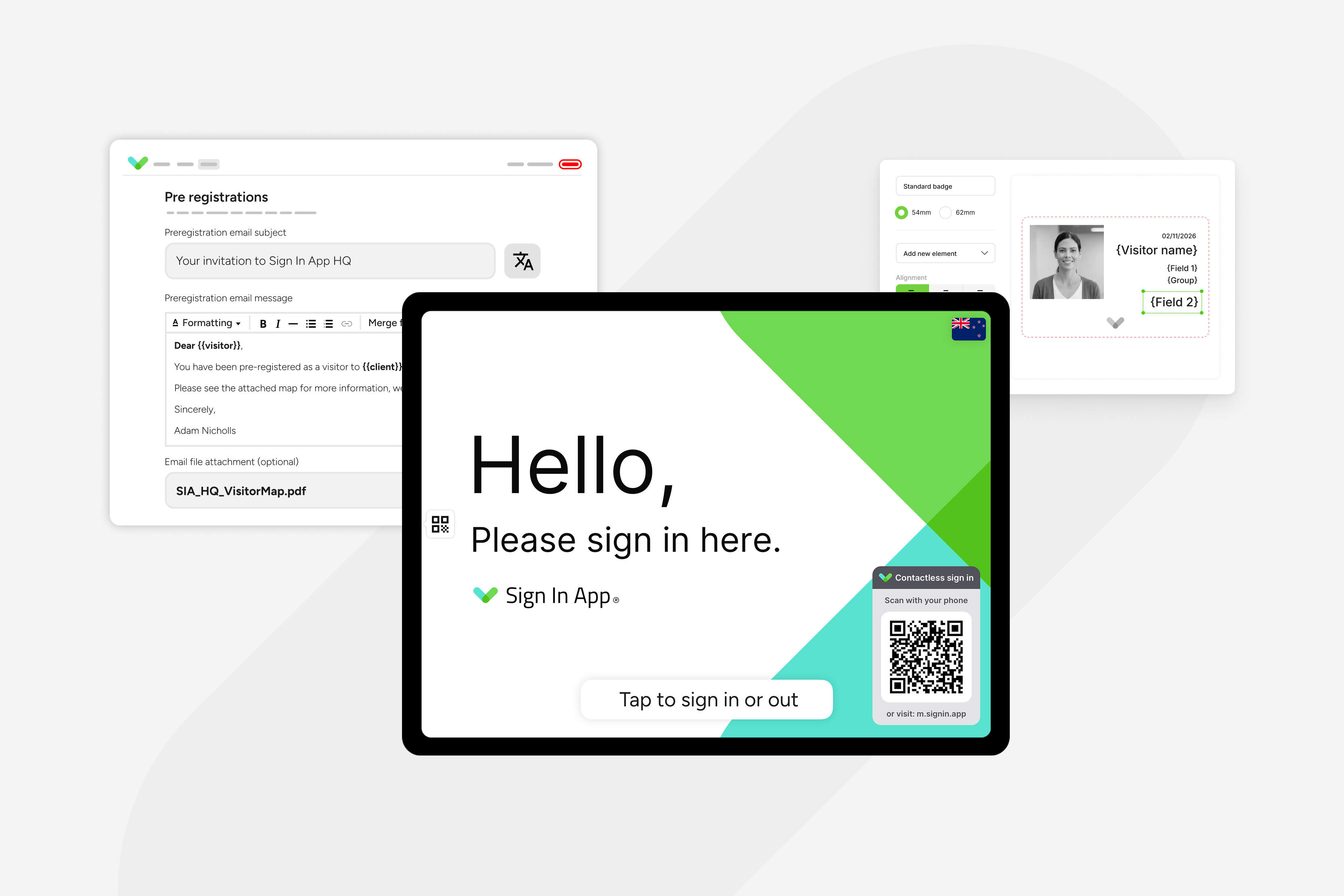 Digital Sign In Visitor Management System | Sign In App