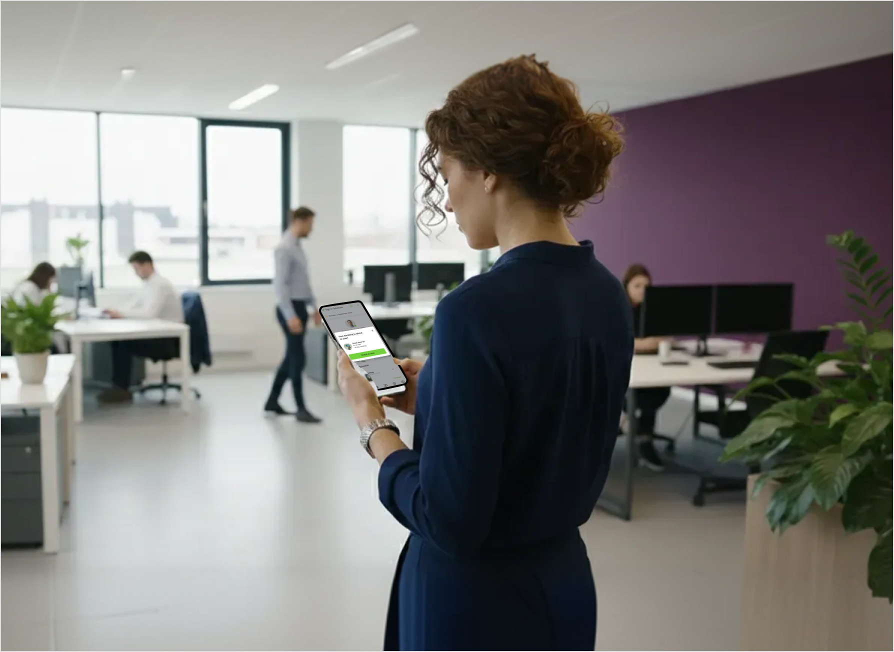 review-booking-on-phone