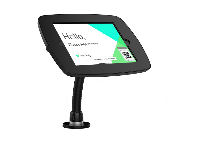 Sign In Tablet Stand Options for Sign In App | Secure iPad Stands for Businesses